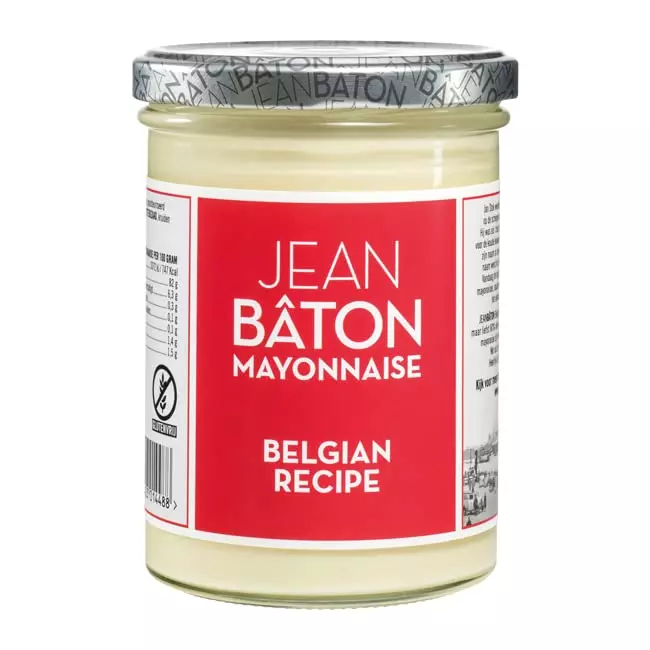 Jean Bâton Mayonnaise Belgisches Rezept 245ml Glas