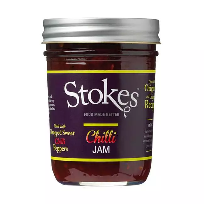 Stokes, Chili Jam, 250g Glas