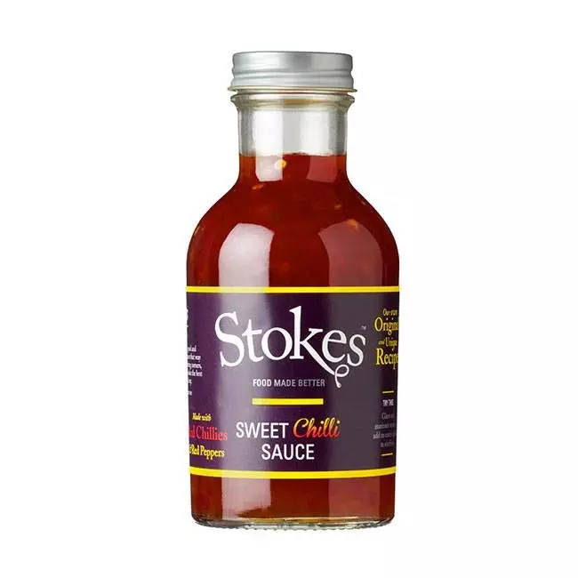 Stokes, Sweet Chili Sauce, 259ml Glas