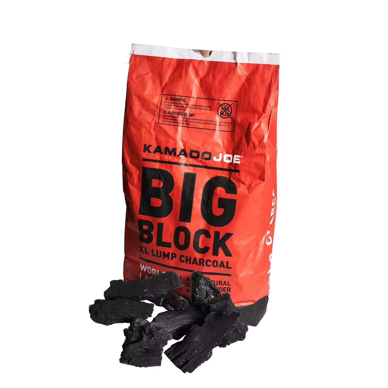 Kamado Joe - Big Block XL, Grillkohle, 9kg