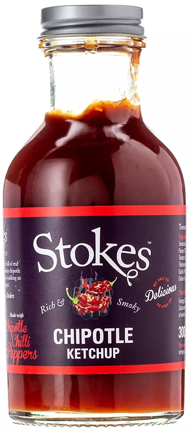 Stokes, Chipotle Ketchup, 245ml Flasche