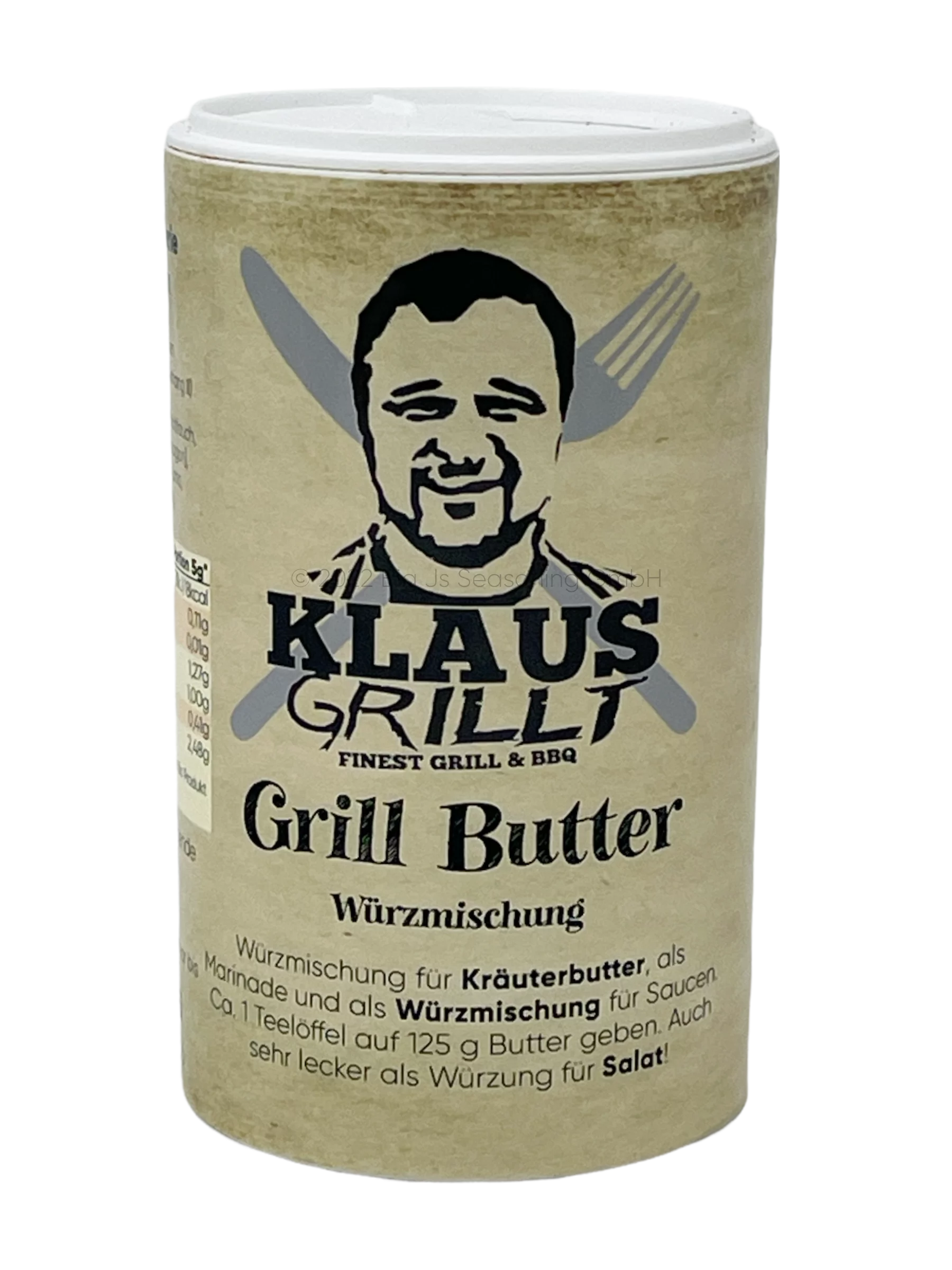 Klaus grillt, Grillbutter, 80g Streuer