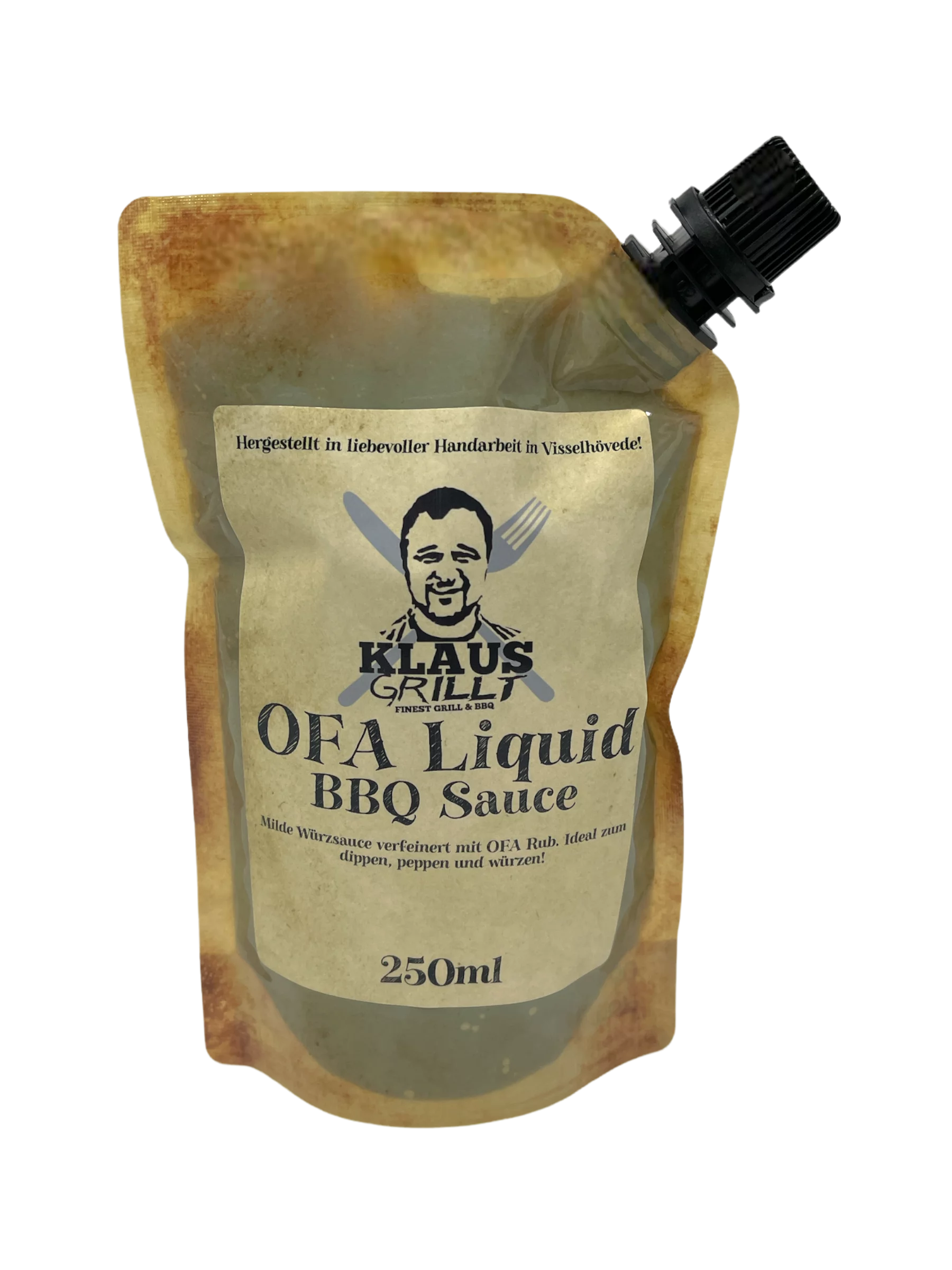 Klaus grillt, OFA Liquid, 250 ml Beutel